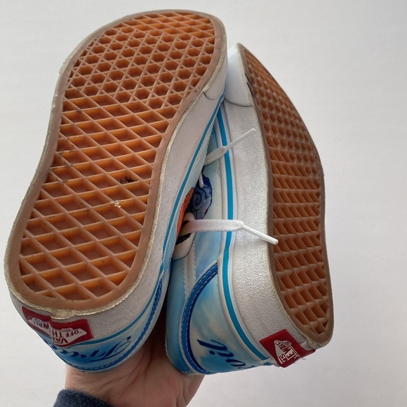 Vans X One-piece old Skool vans Devil Fruit boys 4 women’s 5.5 satin - Picture 5 of 7